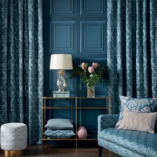 FORDEN Spruce - Laura Ashley Curtain Fabric