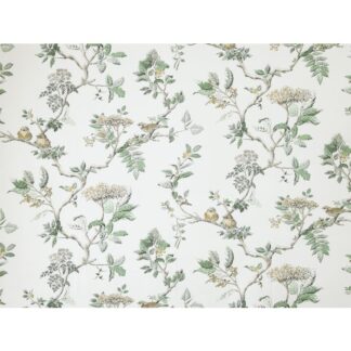 ELDERWOOD Fern Green - Laura Ashley Curtain Fabric