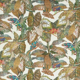 Wind LOUISIANA 5 Brown Natural Wind Curtain Fabric Rotterdam