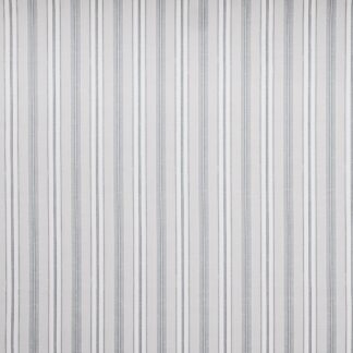 SUFFOLK STRIPE Slate - Laura Ashley Curtain Fabric