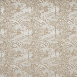 TRECASTLE Natural - Laura Ashley Curtain Fabric